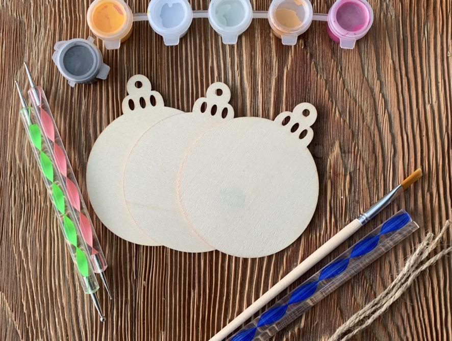 Zestaw do tworzenia bombek - dot painting